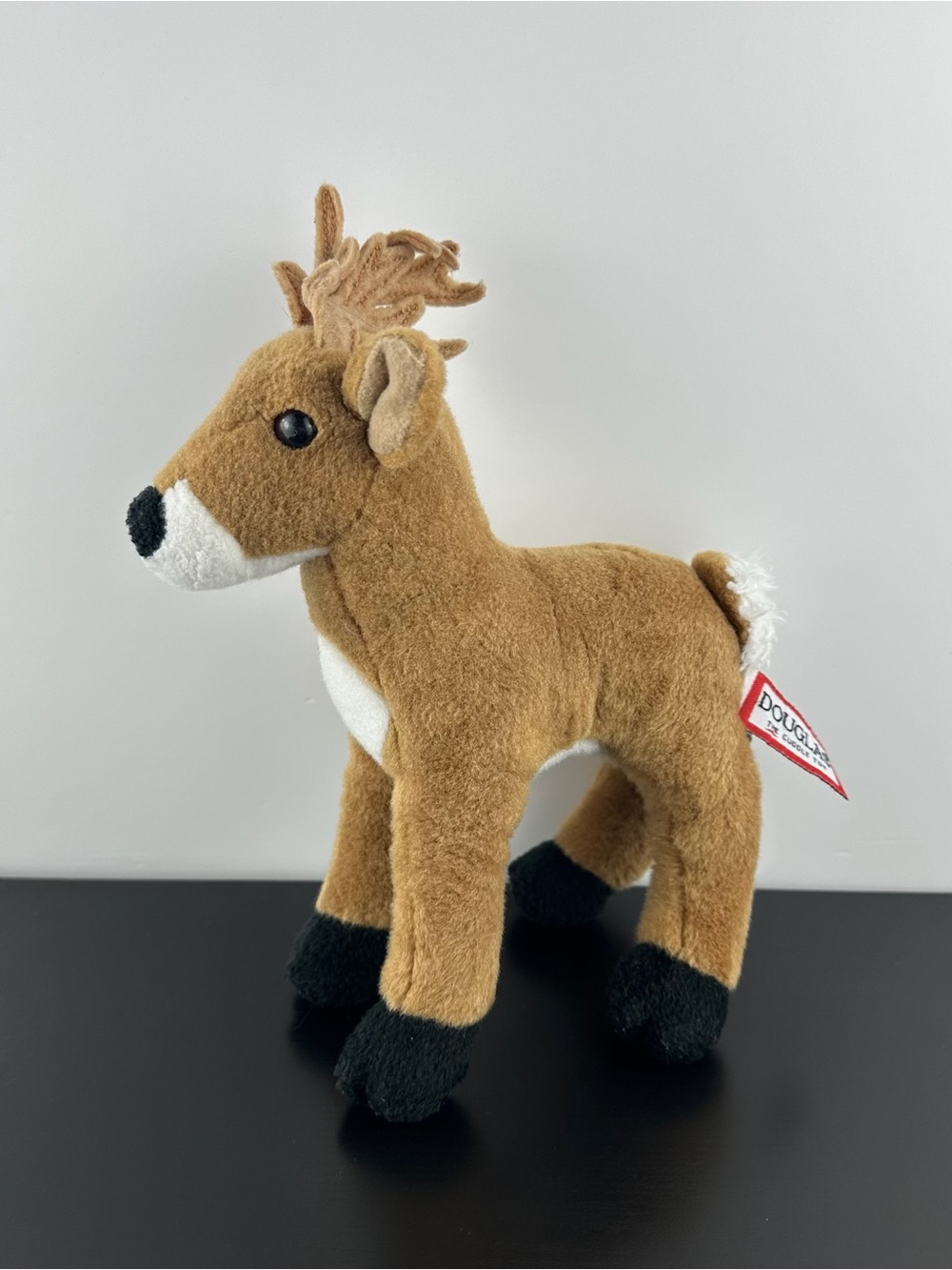 Douglas Cuddle Toys Swift White Tail Deer Fawn 10” #1896 Brown Reindeer Plush